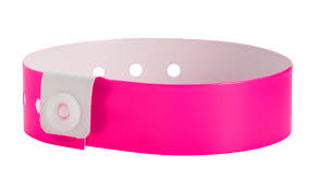 Pink wristband
